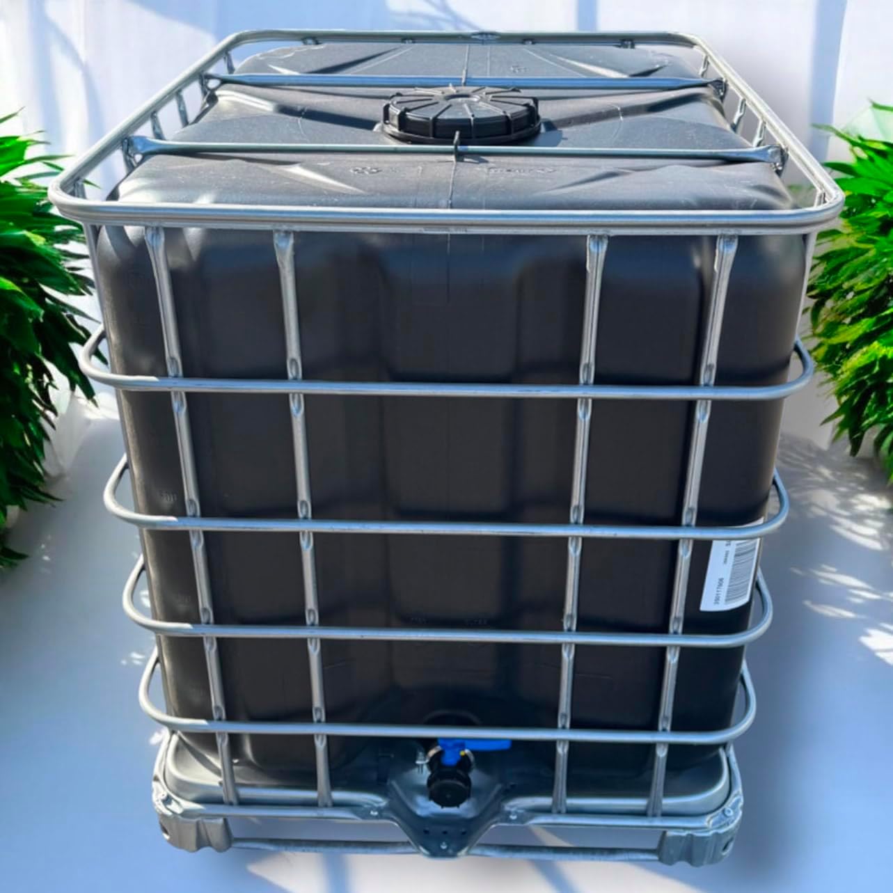 Cuve citerne récupérateur Eau de Pluie 1000 litres Poche Plastique Noire Neuve récupération Anti UV