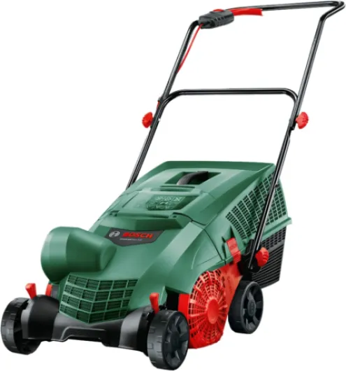 Home and Garden Emousseur électrique Bosch - UniversalRake 900 (900 W, Largeur de Travail : 32 cm, contenance du bac de ramassage : 50 L, dans Emballage Carton)