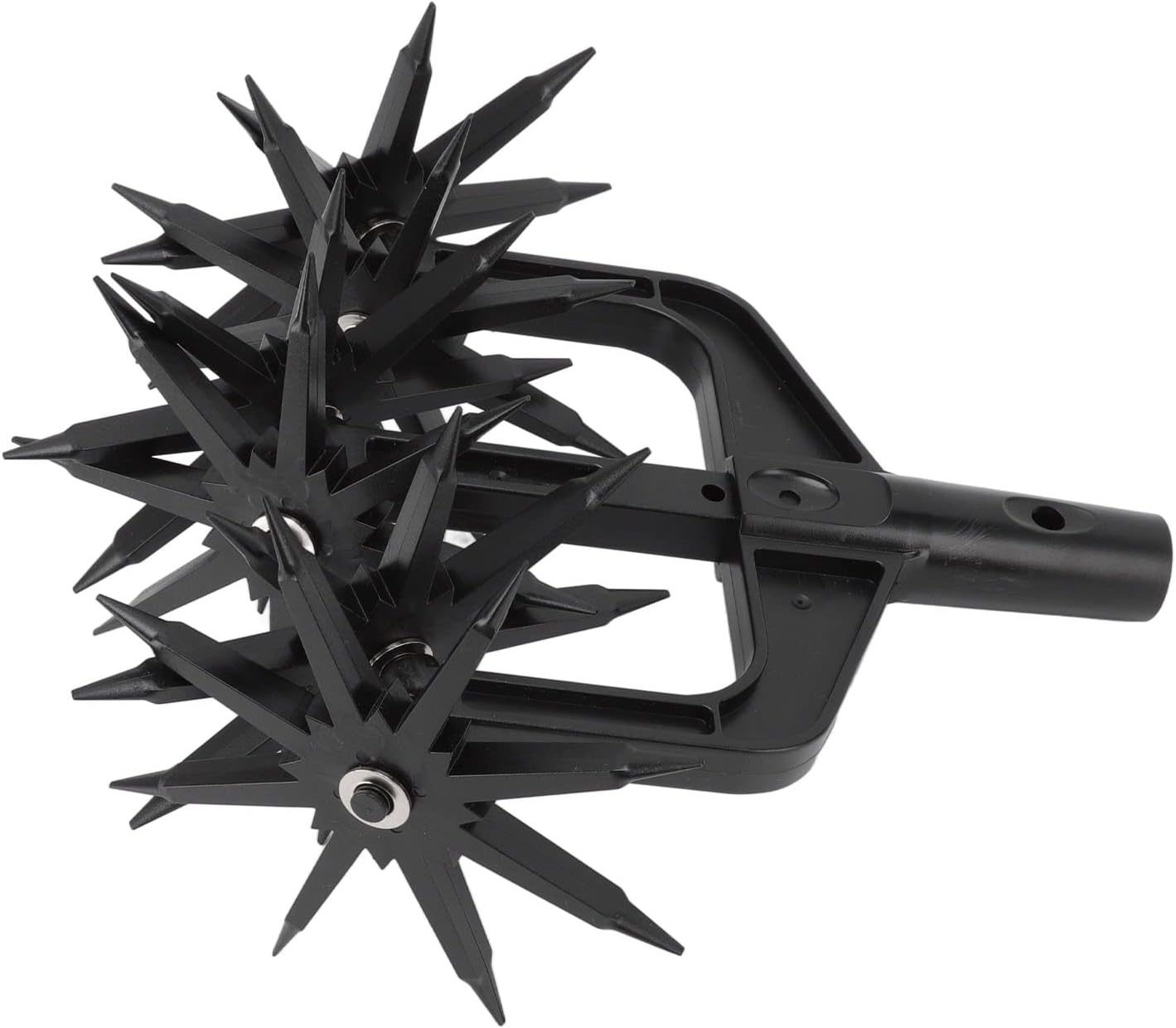 Garden Twist Tiller Scarificateur de Sol de Jardin Manuel Cultivateur de Torsion de Jardin 2 en 1 Scarificateur ventilé pour Jardin Scarificateur de Sol de Jardin 2