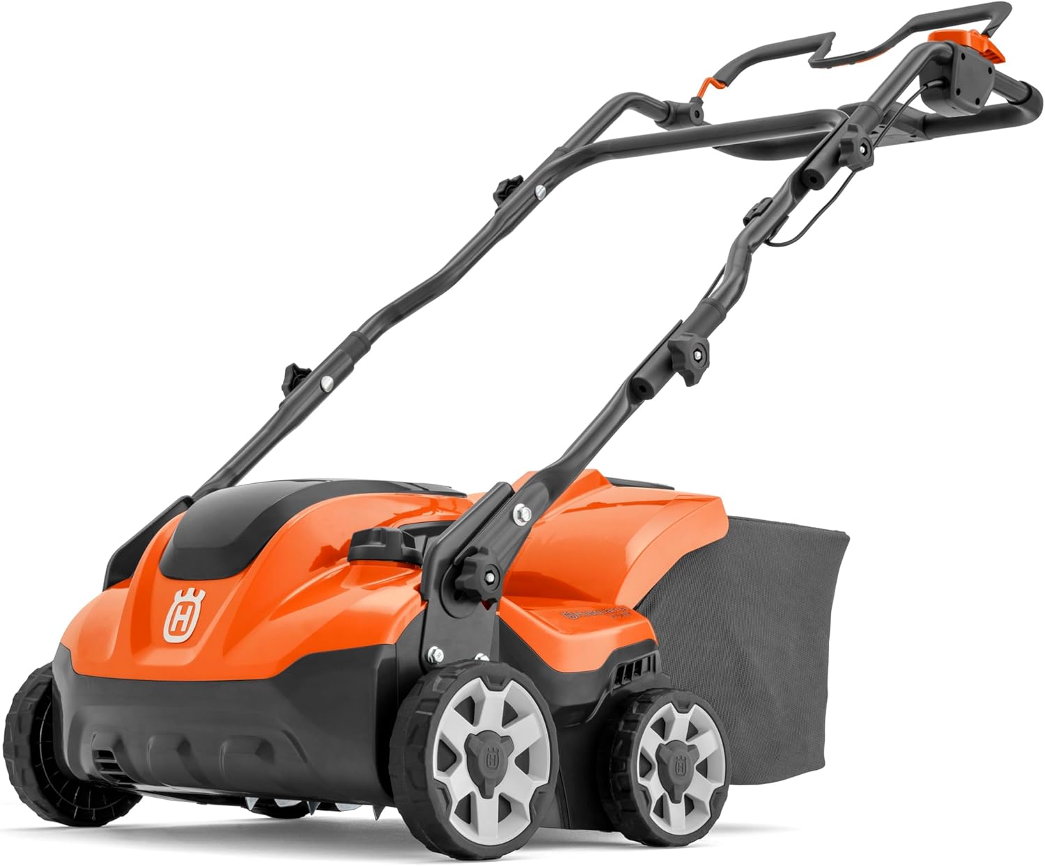 Scarificateur sans Fil Husqvarna S138i, 36V, Largeur 37,5cm, Profondeur réglable, poignée Pliable, 2 Batteries, Mode Save™ - Batterie et Chargeur Inclus.