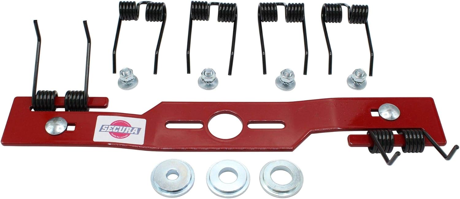 SECURA Set de lame scarificateur compatible avec WOLF-Garten Tondeuse à gazon