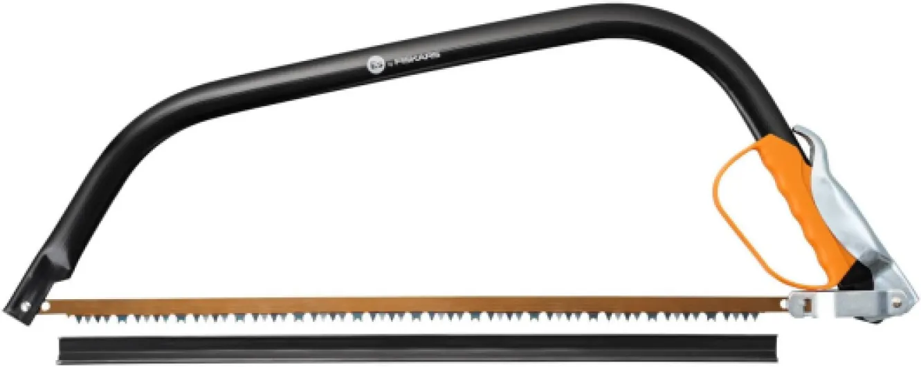 Scie à bûches pour bois vert, Lame fixe, Longueur: 70 cm (24"), Protège-lame en plastique inclus, Acier, Noir/Orange, SW31, 1000615 SW 31 70 cm