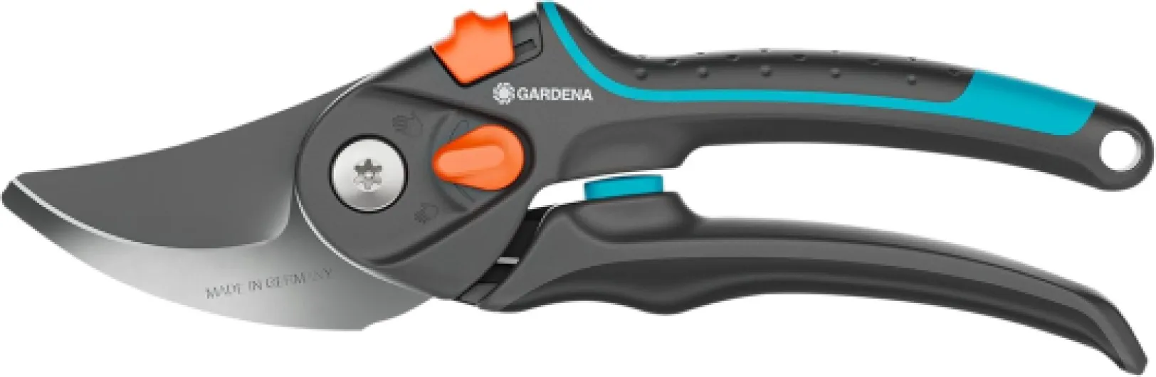 Sécateur de jardin PremiumCut Pro Flex: coupe en dérivation, pour bois frais, diamètre de coupe 24 mm, poignées ergonomiques, lames PowerCoating, fabriqué en Allemagne (12252-20) Variable en continu Bois frais