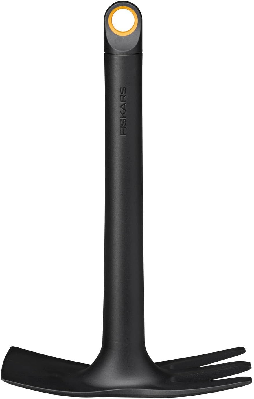 Serfouette, Longueur : 28 cm, Plastique Renforcé de Fibres de Verre, Noir/Orange, Solid, 1072100 Serfouette noire (nouveau)