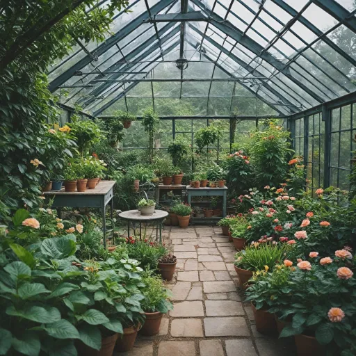 Optimisez votre espace vert avec une serre de jardin Tectake