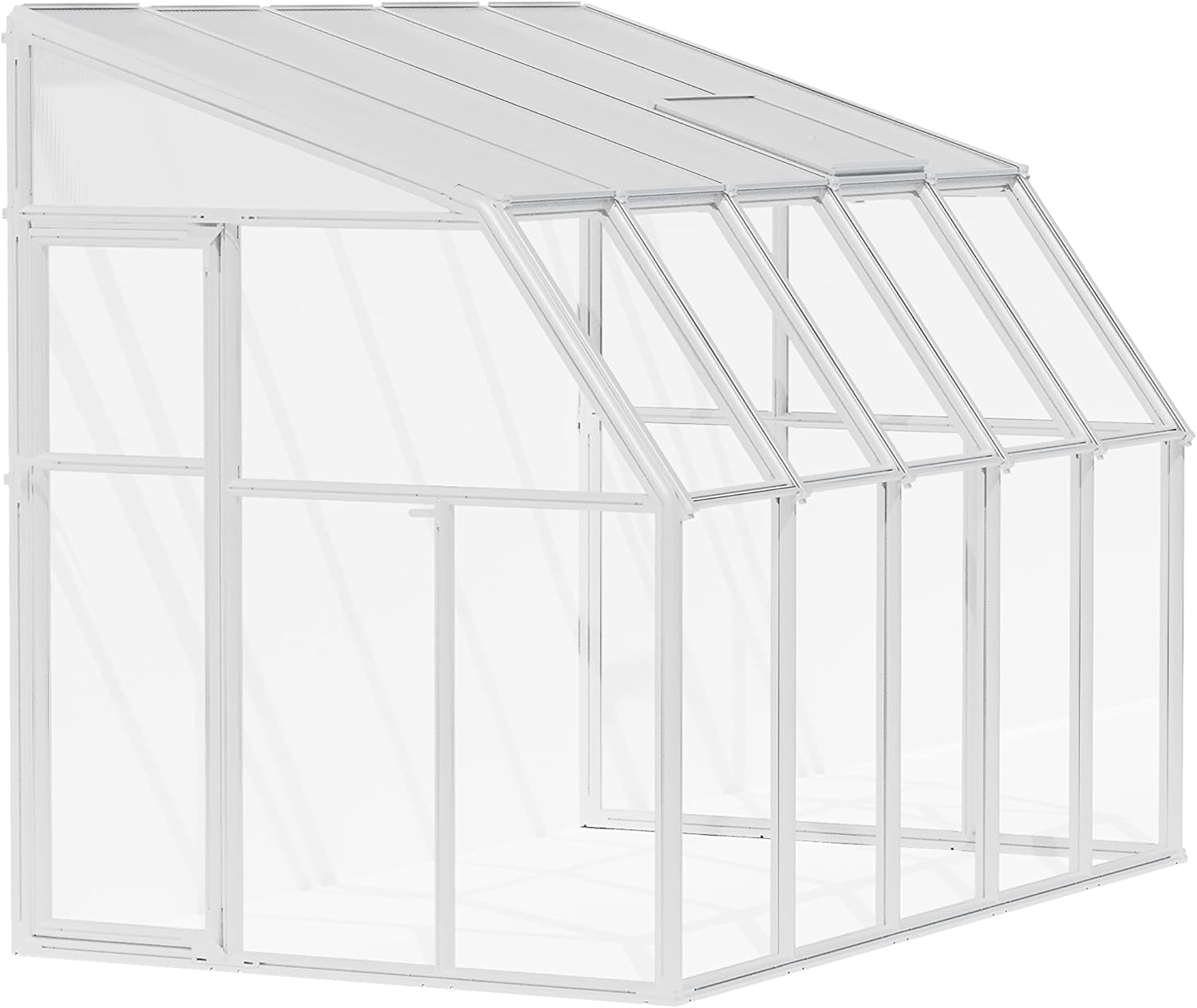 Canopia by Palram Rion Sun Room Véranda, 6 X 10 Transparent 6 X 10
