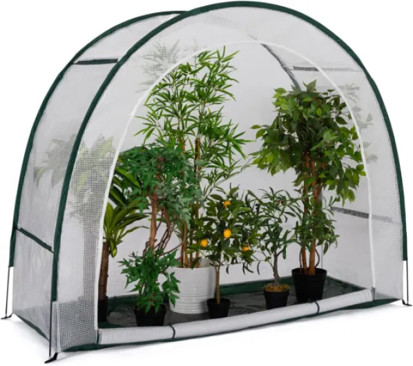 Serre d'hivernage Demi Lune 200 x 80 x 170 cm Balcon et terrasse