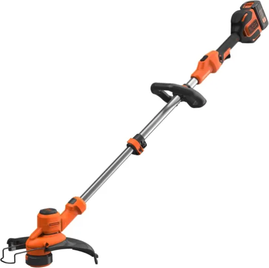 BLACK+DECKER Coupe-Bordures sans Fil 36V avec Batterie et Chargeur Rapide - Largeur de Coupe 33cm, Moteur brushless, déroulement Automatique du Fil, Vitesse Variable - BCSTA536L1-QW New version