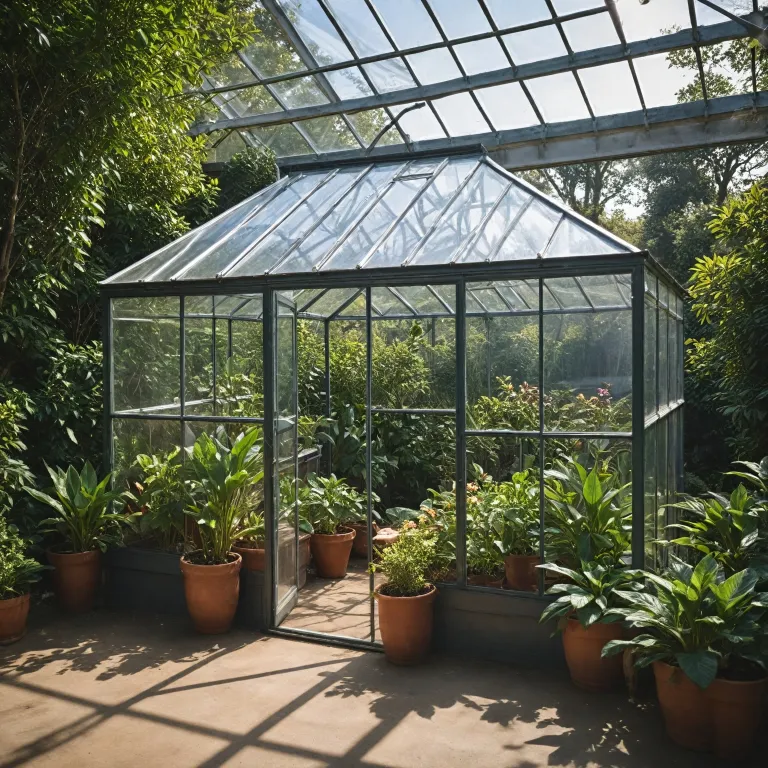 Optimisez votre espace avec une serre de jardin professionnelle de 18m2