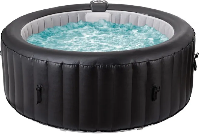 Spa Gonflable en PVC Sardaigna - 4 Places - Noir