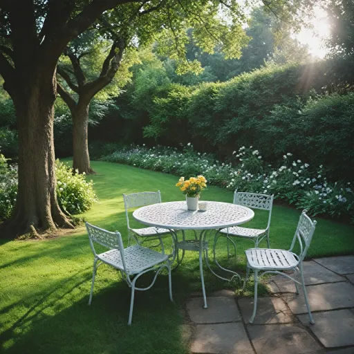 Comment choisir la table de jardin Hespéride idéale pour votre espace extérieur