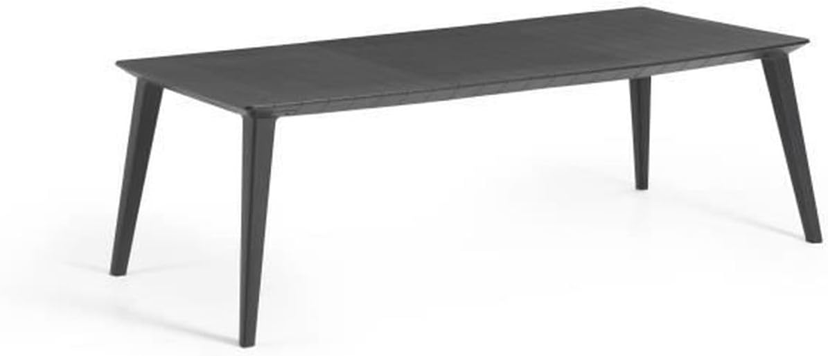 Table de jardin Lima en résine 240cm graphite 79 cm x 99 cm x 26,4 cm Graphite