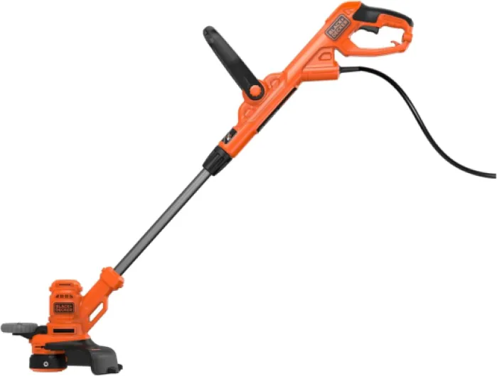 BLACK+DECKER BESTA530-QS Coupe-Bordures filaire - 30 cm - 550 W - fil de 10 Mètres et déroulement du Fil Powercommand - fourni avec 2 Bobines de Fil Noir moderne Unique