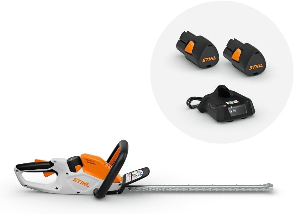 TOSASIEPI STIHL HSA 40 EN SET (2 piles + chargeur).