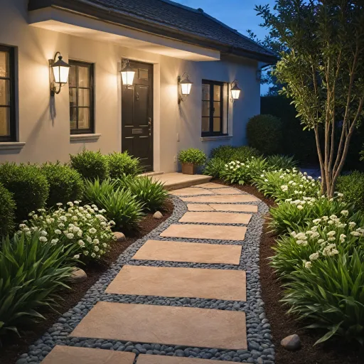 Comment aménager une allée d’entrée de maison élégante et pratique