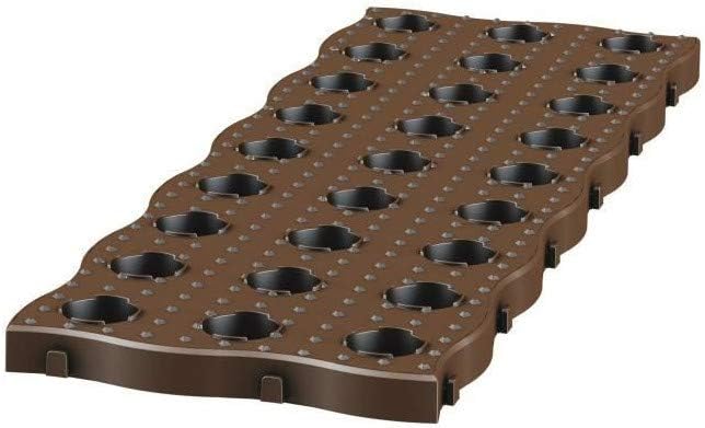 Graf Garantia Maxi 240400 Plaques de Parterre (Dalles de Jardin), 700 x 240 x 25 mm, Simples et Rapides, antidérapantes et Flexibles