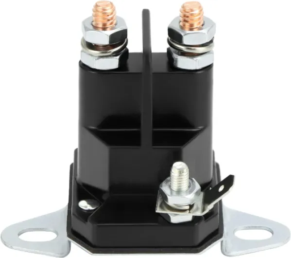 QWORK® Relais Démarrage Magnétique pour Tondeuses à Gazon, Compatible avec Ariens, Bolens, Dynamark, MTD, Murray, Snapper et Wheel Horse 3 Terminal