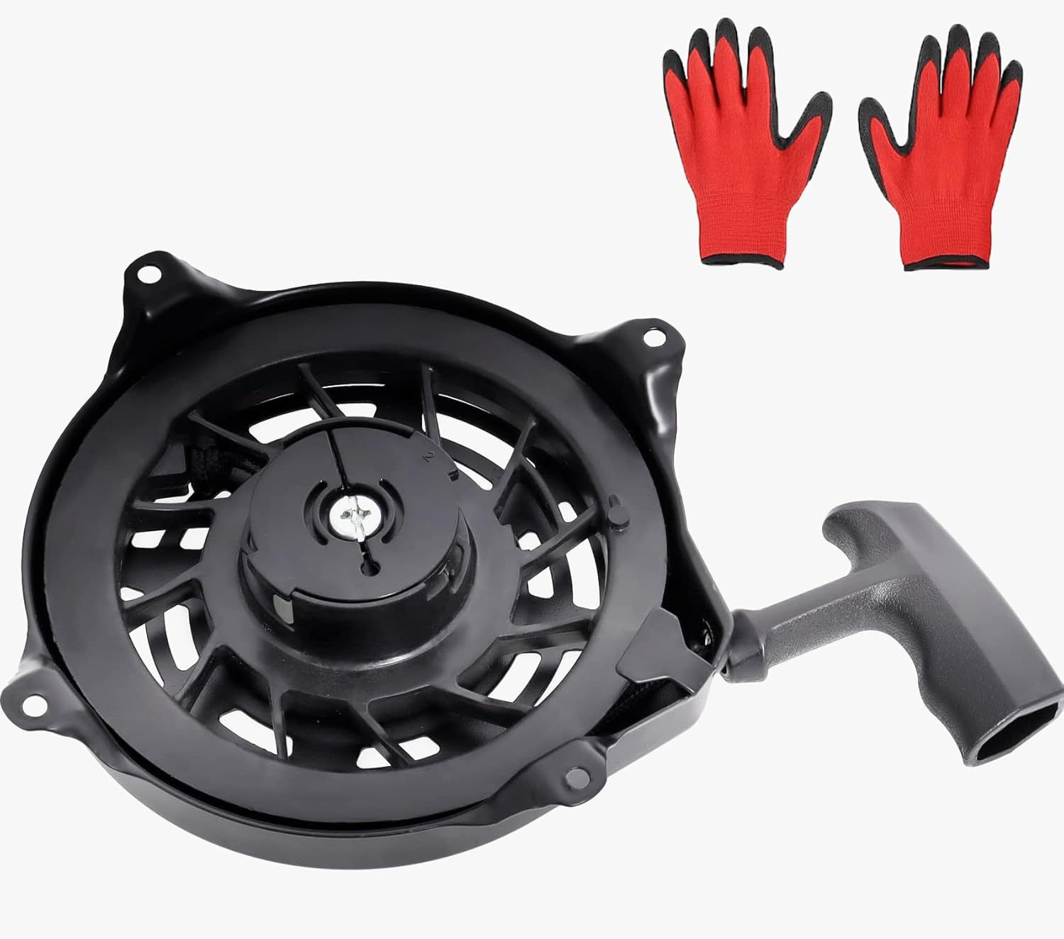 497680 Lanceur Compatible avec Briggs & Stratton 497680 Oregon 31-068 Rotary 12368 Tondeuse à Gazon Démarreur de Recul de Rechange par Poweka