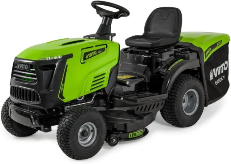 Tracteur Tondeuse Thermique Autoportée 10.5CV Transmission Hydrostatique Coupe 86cm Bac 245L