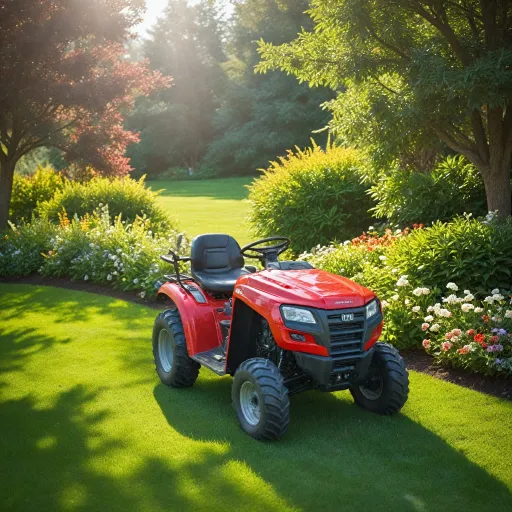 Pourquoi choisir un tracteur tondeuse Honda pour entretenir son jardin ?