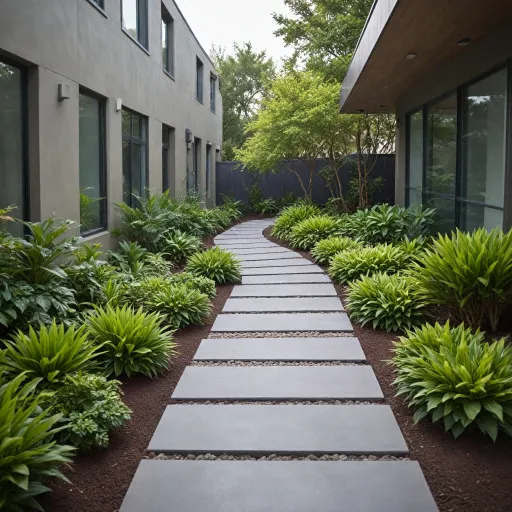 Comment concevoir une allée de maison moderne pour sublimer votre jardin