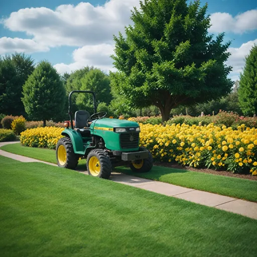 Pourquoi choisir un tracteur tondeuse John Deere pour entretenir votre jardin