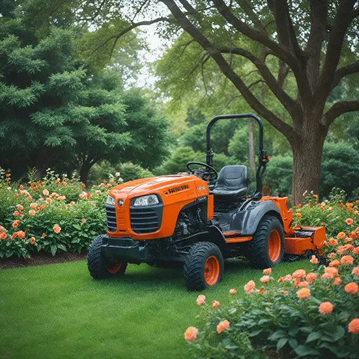 Pourquoi choisir un tracteur tondeuse Kubota pour entretenir votre jardin ?