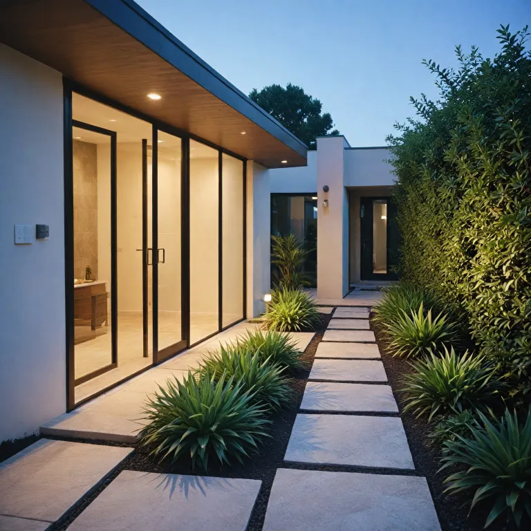 Comment créer une allée d’entrée moderne pour une maison contemporaine