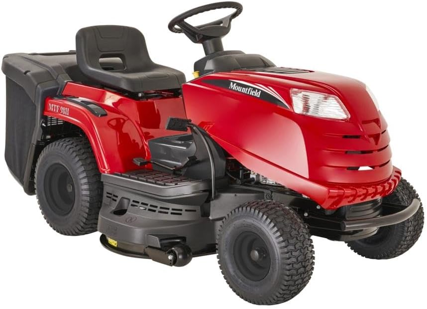 MOUNTFIELD MTF 98H Tracteur de Tonte Thermique, 7 hauteurs de Coupe (25-80 mm), Largeur de Coupe de 98 cm