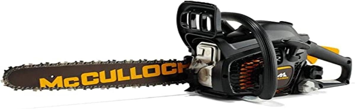 McCULLOCH 967624616 - Motosierra CS 35 16" - Potencia; 35cc - Potencia; 1,4kw - Con espada de 16" de 3/8 - SOFT START - Sistema anti-vibraciones de alta calidad - Peso: 4,6 Kg
