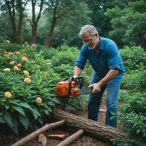 Comment bien choisir et utiliser une tronçonneuse pour l’entretien du jardin