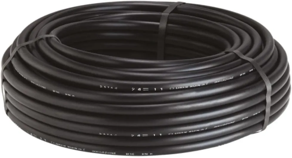 Tuyau d’Alimentation 13x16 50 m, arrosage Goutte à Goutte PE Noir Flexible 440x150x450 cm