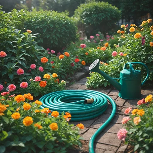 Comment choisir et utiliser un tuyau d’arrosage Hozelock pour un jardin en pleine santé