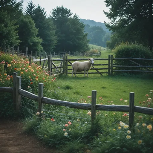 Bien choisir son grillage à mouton 1m20 pour un jardin sécurisé