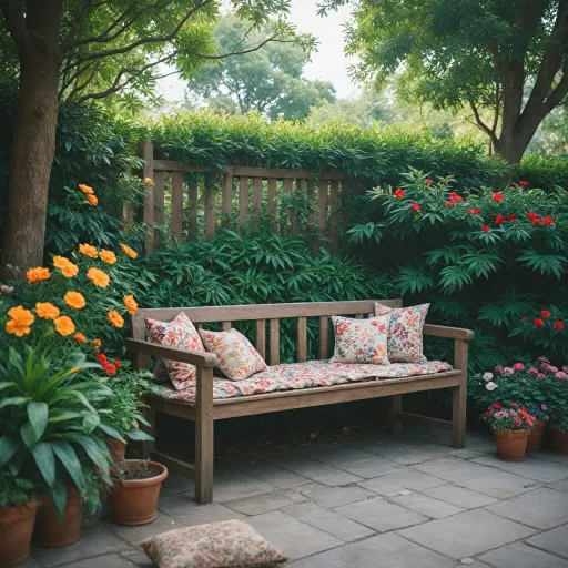 Comment choisir et intégrer un banc avec table en bois dans son jardin