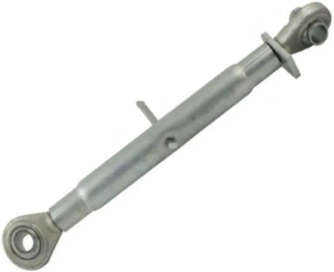 50016 - Barre de poussée (troisième point mécanique) pour tracteur - Diamètre 25 mm - L : 450/650 mm (min/max)