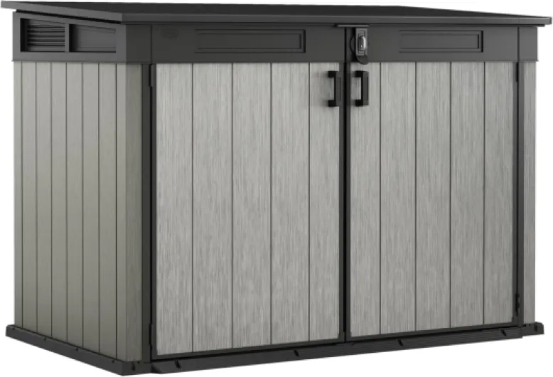 Abri horizontal range poubelle GRANDE STORE - 2100 litres