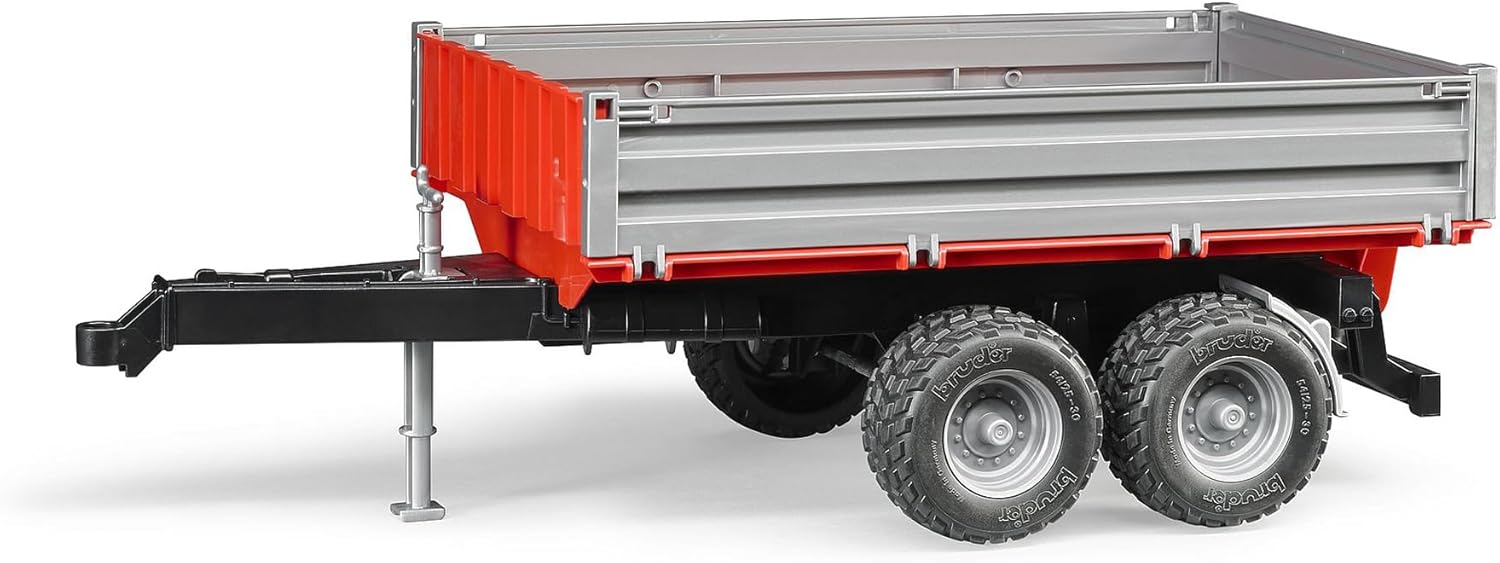 02019 - Remorque à ridelles, remorque basculante, remorque de transport, agriculture, ferme