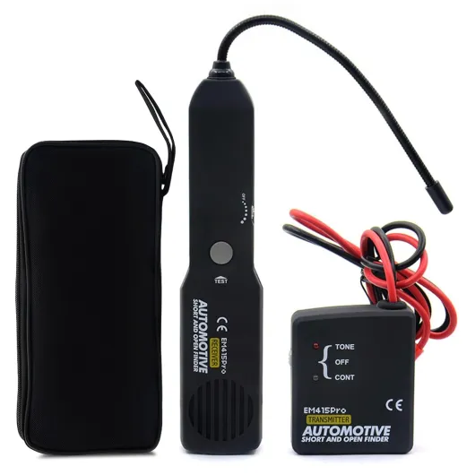 Testeur De Rupture De Fil De Voiture, Traceur De Cable Electrique Em415pro Dc 6-42 V, Traceur Cable, Detecteur Coupure Fil Robot Tondeuse Pour Détecter Les Systèmes De Circuits
