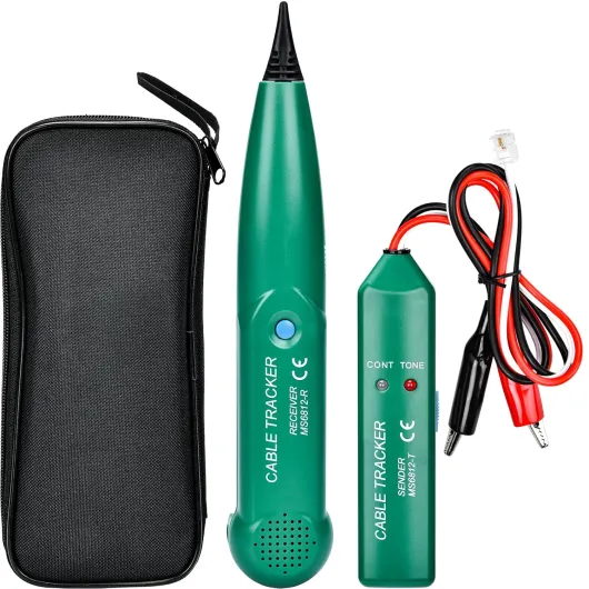 Traceur Cablen, Testeur Electrique, Détecteur de Cable Électrique Portable, Detecteur Coupure fil Robot Tondeuse pour Traqueur de Câble y Recherche de Ligne