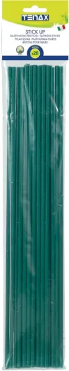 06864 Tuteur Plastique Vert 60 cm Lot de 20