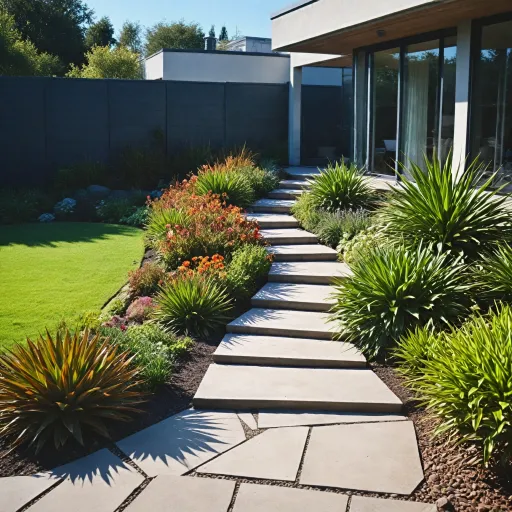 Comment aménager un jardin moderne devant sa maison pour sublimer son extérieur
