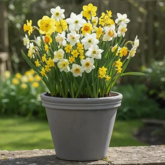 Bulbes de Jonquilles Spectrum Collection - Narcisses Bulbes - 25 Bulbes de Fleurs à Planter Exterieur - Plantes Vivaces Exterieur - Naturelle Plantes de Hollande (pas de graines, non artificielle)