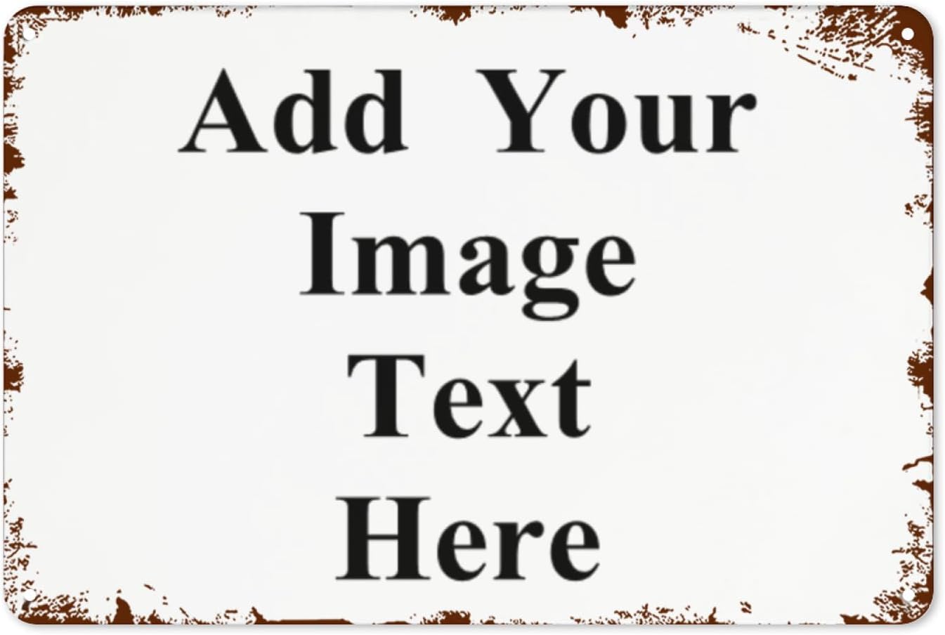 Panneau de signalisation extérieur en métal, panneau d'entrée en aluminium personnalisé, panneau de jardin, panneau de bienvenue, panneau d'avertissement, panneau de stationnement, panneau décoratif white-7 8x12inch / 20x30cm