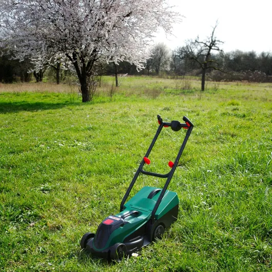 2796 Bosch Garden - Tondeuse à Gazon Rotak, avec Son et Lumière, Anti-UV, Jouet pour Enfants à Partir de 3 Ans