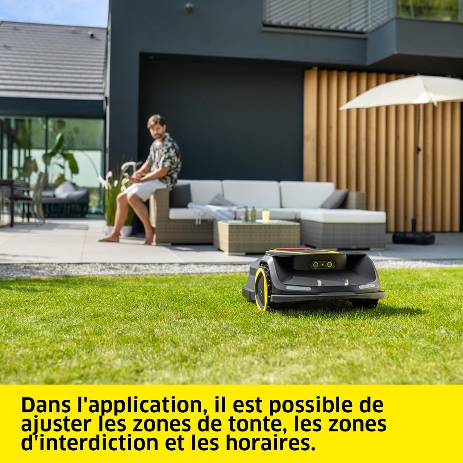 Test K rcher Robot Tondeuse RCX 6 La Tonte Sans C ble Simplifi e