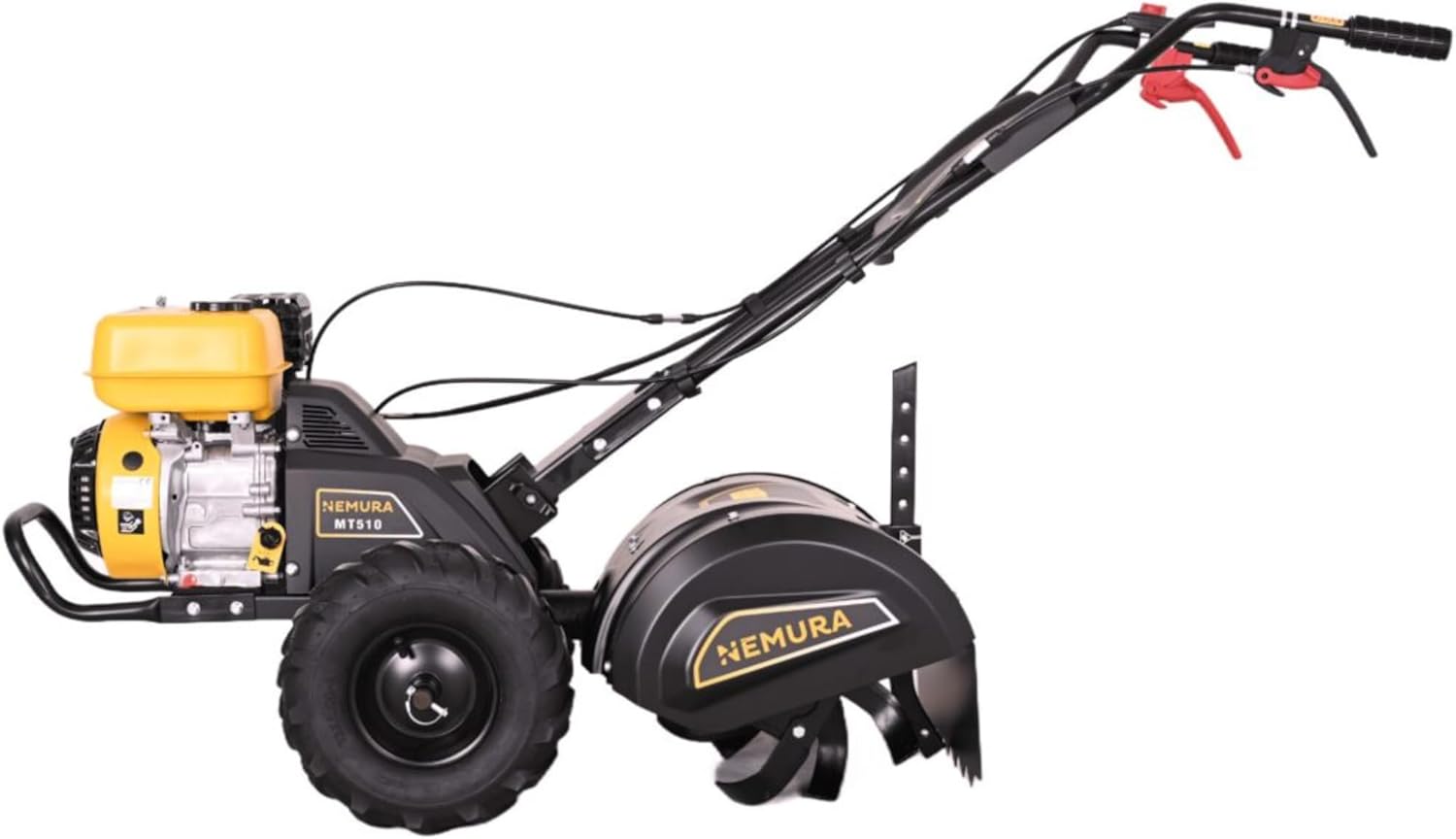 Motoculteur Fraise Arrière 212cm3 - Largeur de Coupe 75 cm - Double Marche Avant + Marche arrière - Moteur 4 Temps - Puissance et Maniabilité - Jardinage et Entretien Facile - Marque Française 75 cm Motoculteur