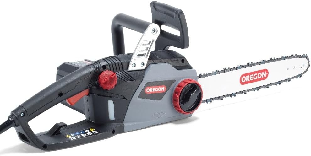 Tronçonneuse Électrique Filaire 2400W – Guide 40 cm, Chaîne ControlCut, Faible Rebond, Silencieuse et Légère, Lubrification Automatique – Garantie 3 Ans (CS1400) Tronçonneuse 2400W 40cm