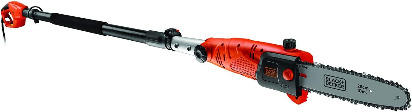 Black & Decker PS7525-qs Elagueuse sur perche 800 W 25cm