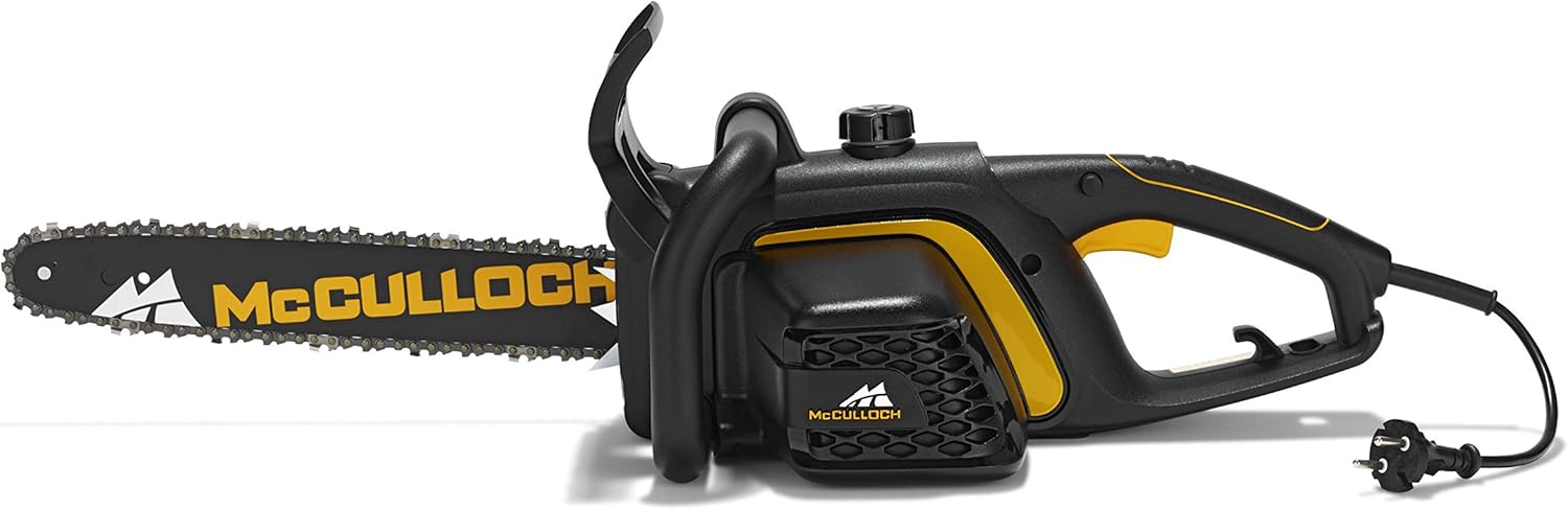 Tronçonneuse électrique McCulloch CSE 1835 : Tronçonneuse avec moteur de 1800 W, guide-chaîne de 35 cm, graisseur de chaîne autom - (N° d’art - 00096-71.479.01) Tronçonneuse électrique 1.800W - CSE1835